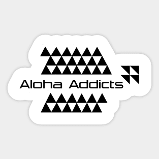 Aloha Tribal Triangles Sticker